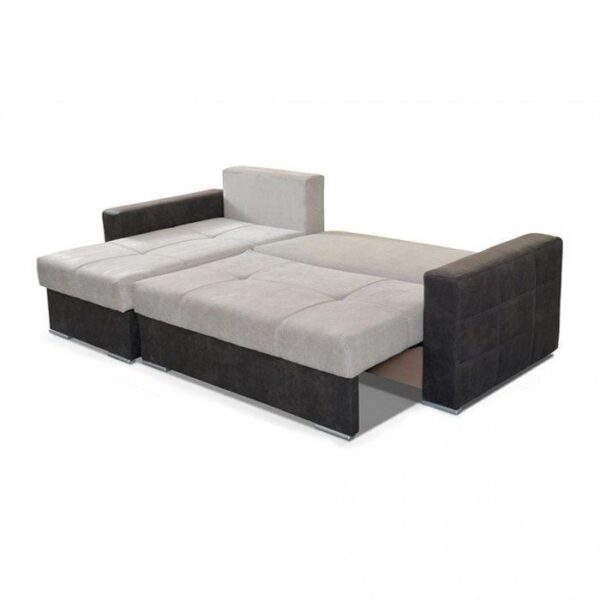 Durban Modern Design Corner Sofabed with Storage Space